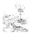 Chrysler PT Cruiser Shift Indicator Diagram - XA391Z0AA