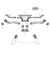2007 Jeep Wrangler Air Duct Diagram - 55056580AA