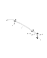 Jeep Renegade Sway Bar Link Diagram - 68246731AA