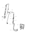 2012 Jeep Compass Oil Cooler Diagram - 68093003AA