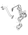 2002 Dodge Caravan EGR Valve Diagram - 4861537AA