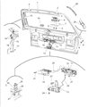 1998 Jeep Grand Cherokee Weather Strip Diagram - 55135179
