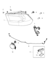 Ram Fog Light Diagram - 55372735AC