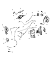 Chrysler Voyager Door Latch Assembly Diagram - 68314779AC