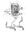 2012 Ram 3500 Oil Pressure Switch Diagram - 68019699AA