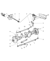 Jeep Grand Cherokee Center Link Diagram - 52088871AB