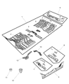 Ram Floor Pan Diagram - 55275553AD