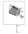 Dodge Journey Intake Manifold Diagram - 4591983AC