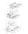 Dodge Hood Diagram - 68199406AE