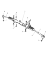 Chrysler Voyager Rack And Pinion Diagram - 4743142AD