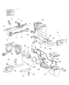 Dodge Sprinter 3500 Heater Core Diagram - 5133303AA