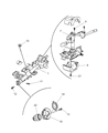 Dodge Neon Steering Column Diagram - 4690592AA