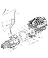 2007 Jeep Liberty Engine Cover Diagram - 53013813AB