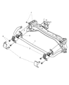 Dodge Magnum Sway Bar Kit Diagram - 4782950AB