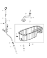 Dodge Dart Dipstick Diagram - 4892918AC