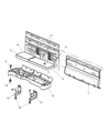 2004 Dodge Dakota Seat Cushion Diagram - ZY21XDVAA