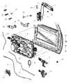 Ram 5500 Door Latch Assembly Diagram - 68079085AA