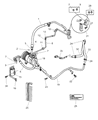 Chrysler Voyager A/C Compressor Diagram - V8517144AA