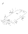 2016 Jeep Renegade Sun Visor Diagram - 5ZW74MS7AA