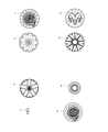 Dodge Magnum Wheel Cover Diagram - 1DK11SZ0AA