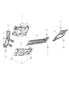 2010 Dodge Nitro Transmission Pan Diagram - 52125468AB