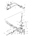 Chrysler Shift Cable Diagram - MR580636