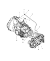 Dodge Transfer Case Diagram - 52853060AE