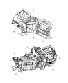 Jeep Heater Core Diagram - 5161657AA