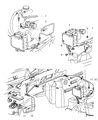 Dodge Nitro ABS Control Module Diagram - 68002458AB