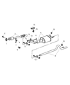 2005 Dodge Sprinter 2500 Exhaust Hanger Diagram - 5119931AA