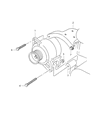 Dodge Ram Van Alternator Diagram - 56027221