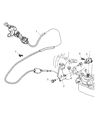 Dodge Ram 2500 Shift Cable Diagram - 52107846AG