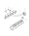 Dodge Durango PCV Hose Diagram - 53031136AD