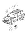 Jeep Liberty Clock Spring Diagram - R8271255AA
