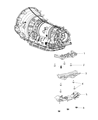 Ram 1500 Engine Mount Bracket Diagram - 68248790AA