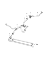 Ram Water Pump Diagram - 68332879AB