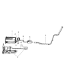 2007 Chrysler Pacifica Vapor Canister Diagram - 4891784AA