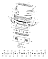 Ram 1500 Bumper Diagram - 5ZB47MS5AA