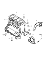 Jeep Cherokee Crankshaft Seal Diagram - 68366078AA