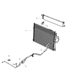 Jeep Power Steering Cooler Diagram - 68069651AB