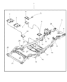 2004 Jeep Wrangler Transmission Mount Diagram - 52059504AB