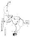 Ram 3500 A/C Hose Diagram - 68140662AB