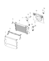 Ram Radiator Diagram - 68457385AA