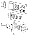 2012 Dodge Durango Brake Pad Diagram - 2AMV3369AA