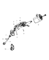 Chrysler Steering Column Diagram - 68140569AB