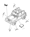 Jeep Wrangler Speed Sensor Diagram - 68003281AD