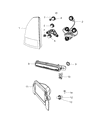 Chrysler Back Up Light Diagram - 4806370AD