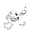 Chrysler Sebring Throttle Body Diagram - 4669860