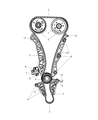 Dodge Caliber Crankshaft Timing Gear Diagram - 4884756AB