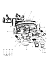 Dodge Journey Glove Box Diagram - 1RQ77DX9AB